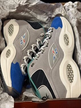 Reebok Question Mid "Draft Day 25th Anniversary" Men's Size 11 New